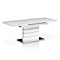 Modern white dining table